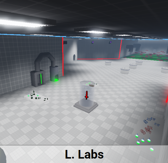 L. Labs map